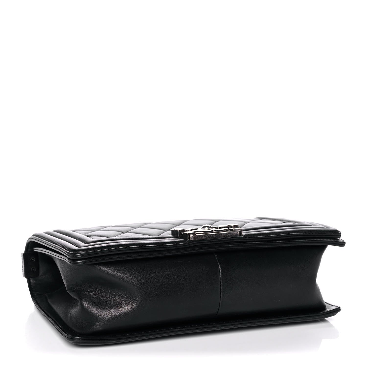 Chanel Lambskin Quilted Small Boy Flap Black 3 of 16