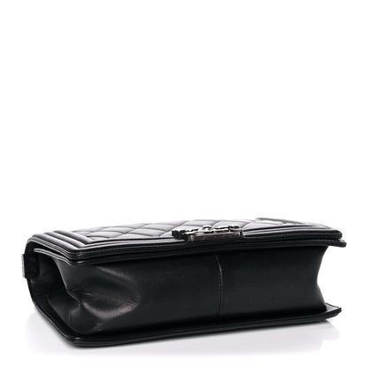 Chanel Lambskin Quilted Small Boy Flap Black 3 of 16