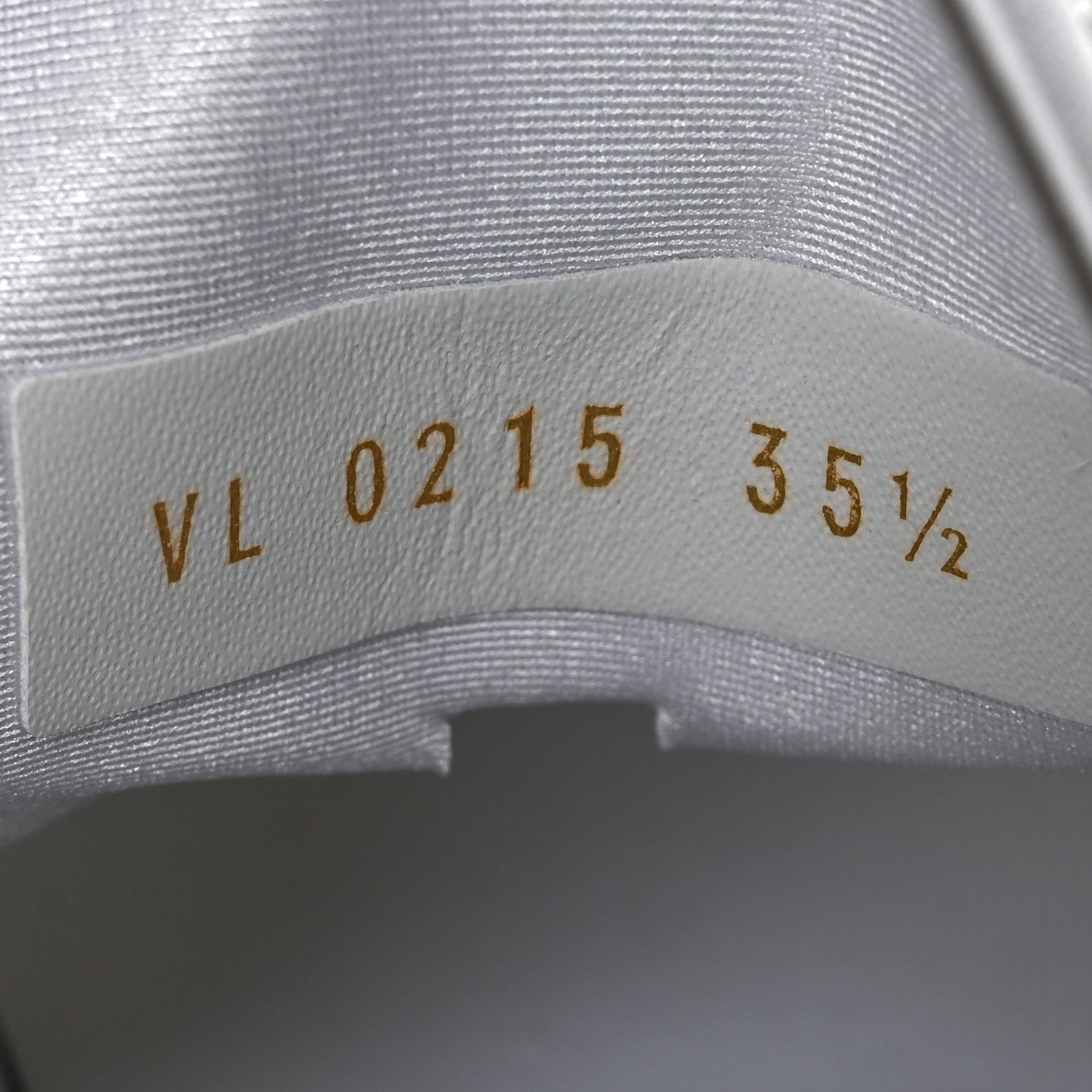 Louis Vuitton Monogram Calfskin Run 55 Sneakers 35.5 White 9 of 9