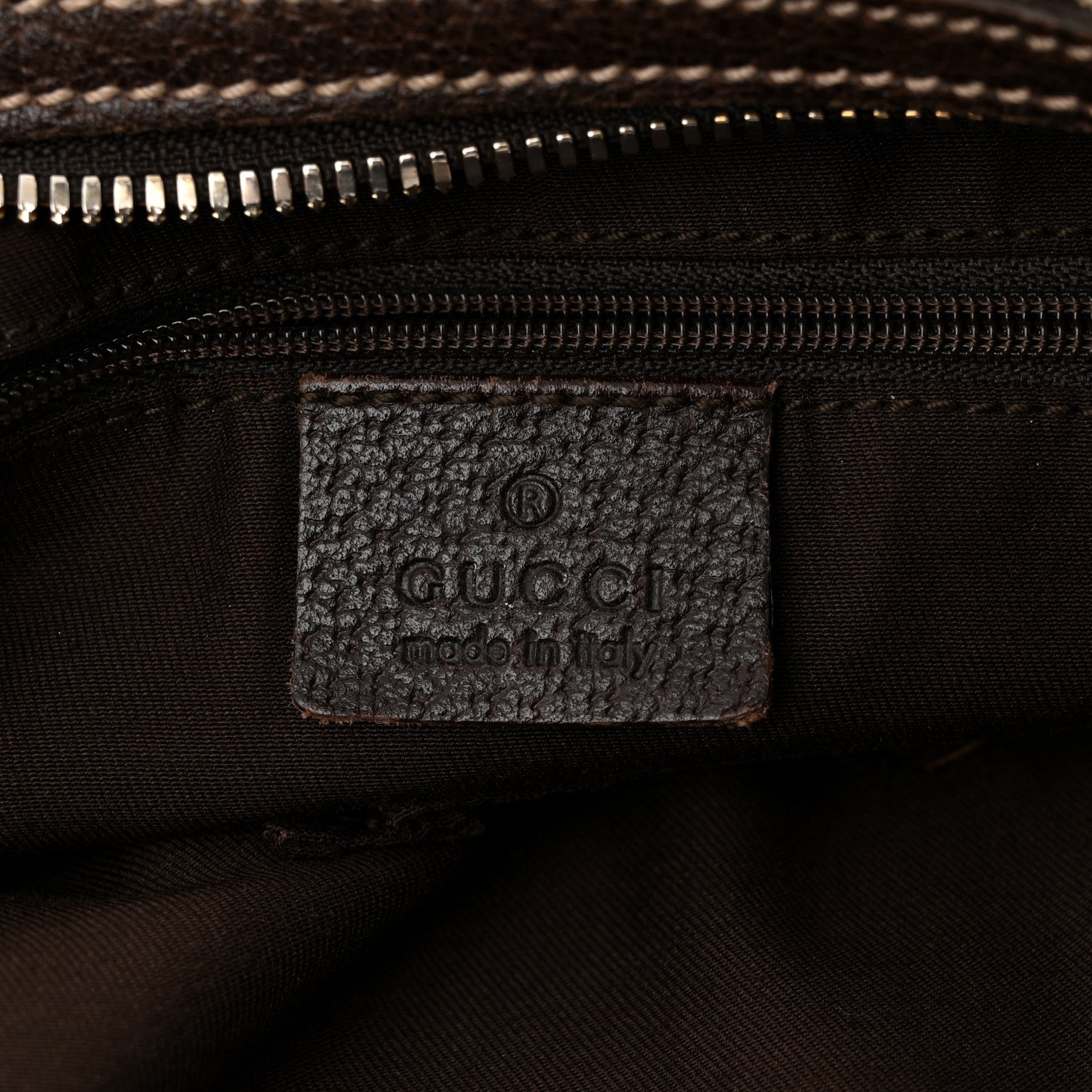 Gucci Monogram Large Princy Hobo Dark Brown 6 of 11