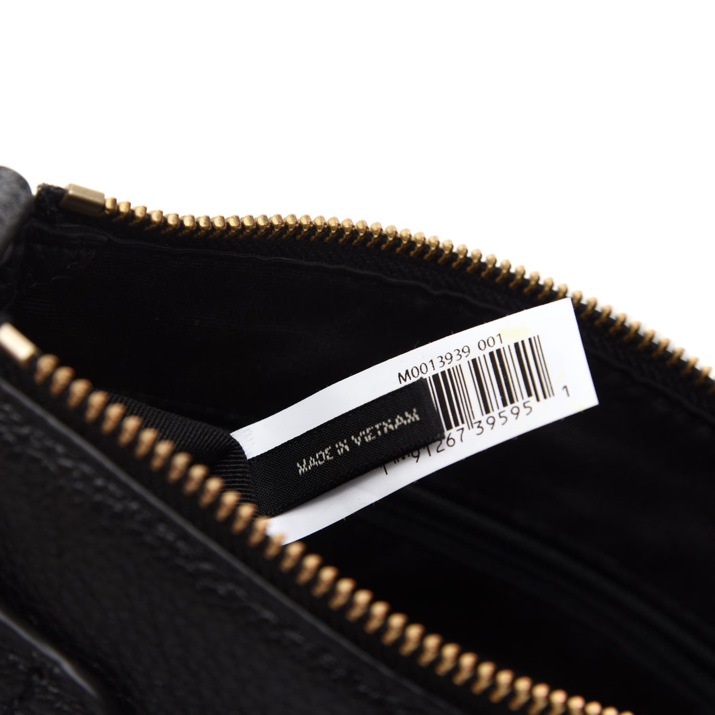 Grained Calfskin Empire City Crossbody Black