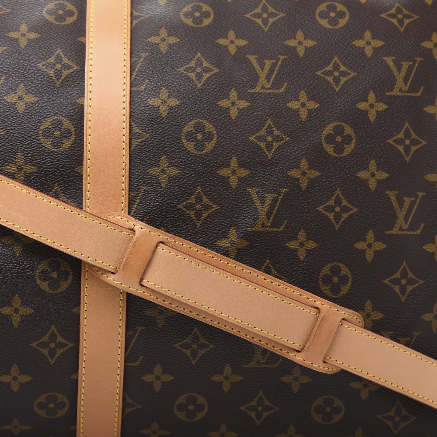 Louis Vuitton Monogram Keepall Bandouliere 55 9 of 15