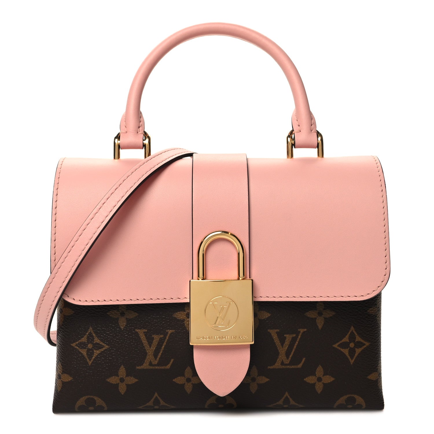 Louis Vuitton Monogram Locky BB Rose Poudre 1 of 11