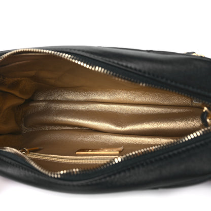Chanel Lambskin Quilted All About Chains Camera Bag Black 5 of 10