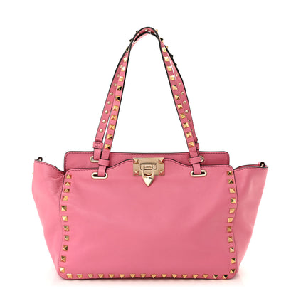 Valentino Garavani Vitello Small Rockstud Tote Ninphea 1 of 10