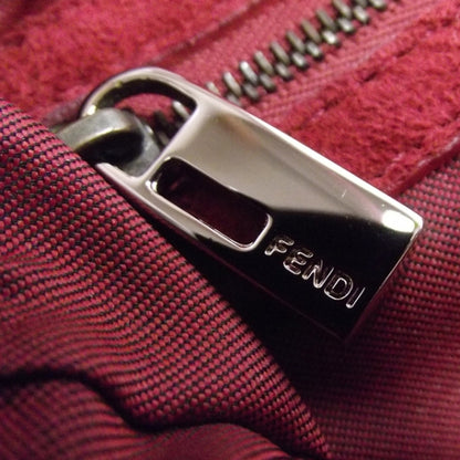 Fendi Suede Baguette Red 11 of 14
