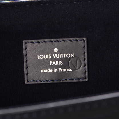 Louis Vuitton Epi Christopher Messenger Navy Stripes 6 of 7