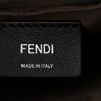 Fendi Vitello Pelo Dolce Liberty Lucido Sfumato Leopard Kan I Shoulder Bag Grigio Marrone Bordeaux 6 of 10