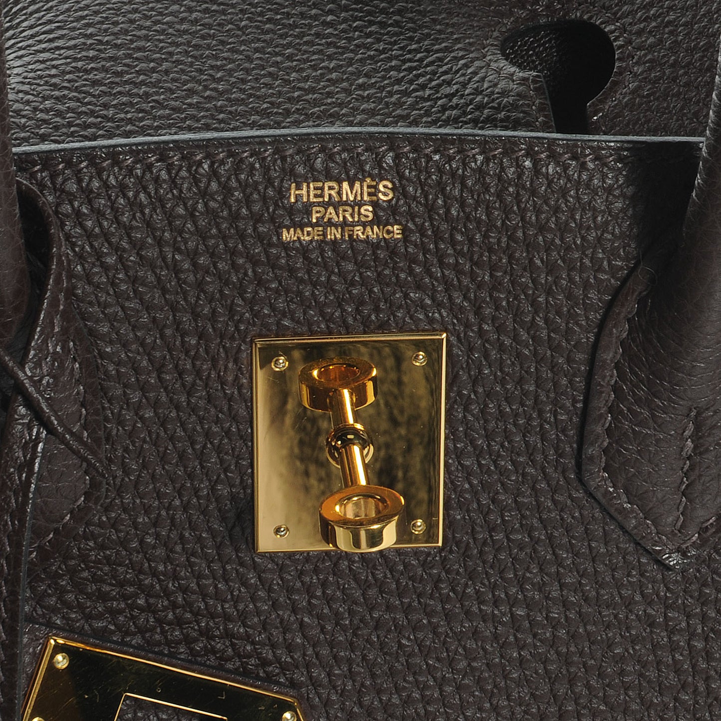 Togo Birkin 25 Chocolate