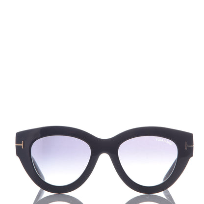 Tom Ford Slater Cat Eye Sunglasses TF658 Black 2 of 7