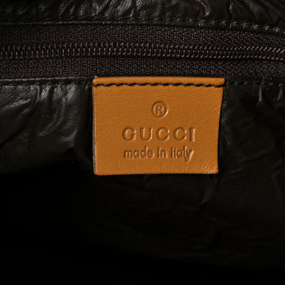 Gucci Monogram Lobster Clasp Jackie O Hobo Red Beige 6 of 10