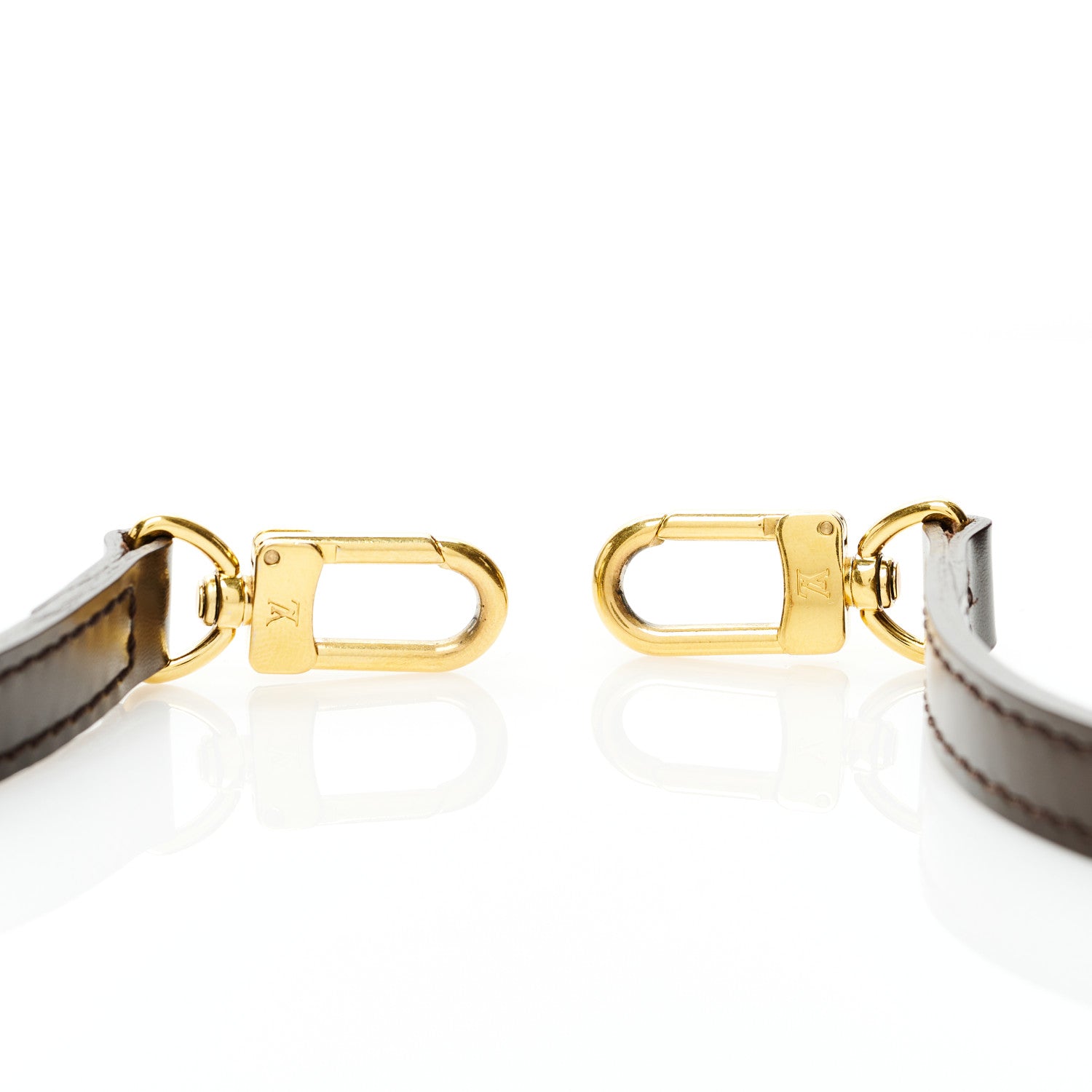 Louis Vuitton Calfskin Alma BB Shoulder Strap Brown 3 of 4