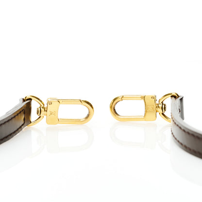 Louis Vuitton Calfskin Alma BB Shoulder Strap Brown 3 of 4