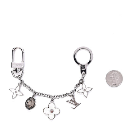 Louis Vuitton Fleur d'Epi Bag Charm Chain Ivory 2 of 2