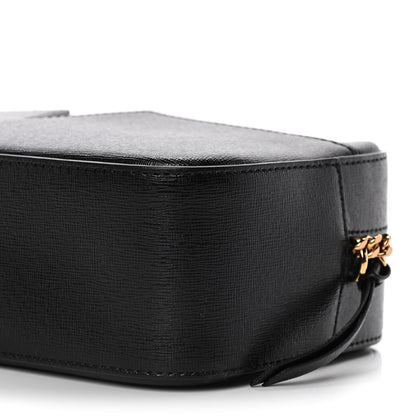Versace Saffiano Virtus Crossbody Black 10 of 10