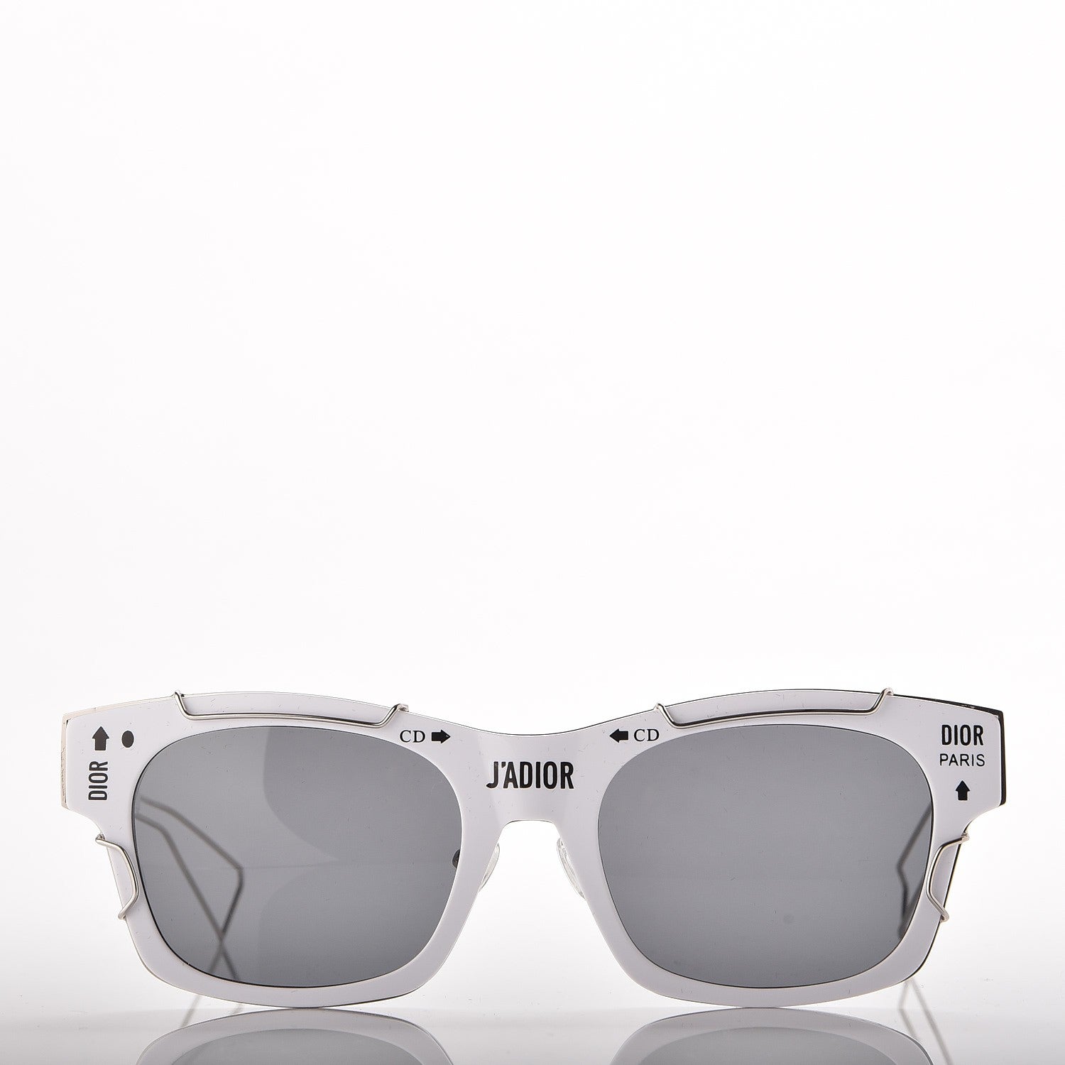Christian Dior Acetate J'adior Sunglasses White 2 of 8