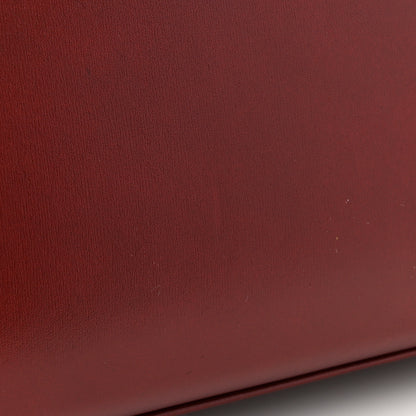 Hermes Box Birkin Sellier 25 Rouge H 11 of 13