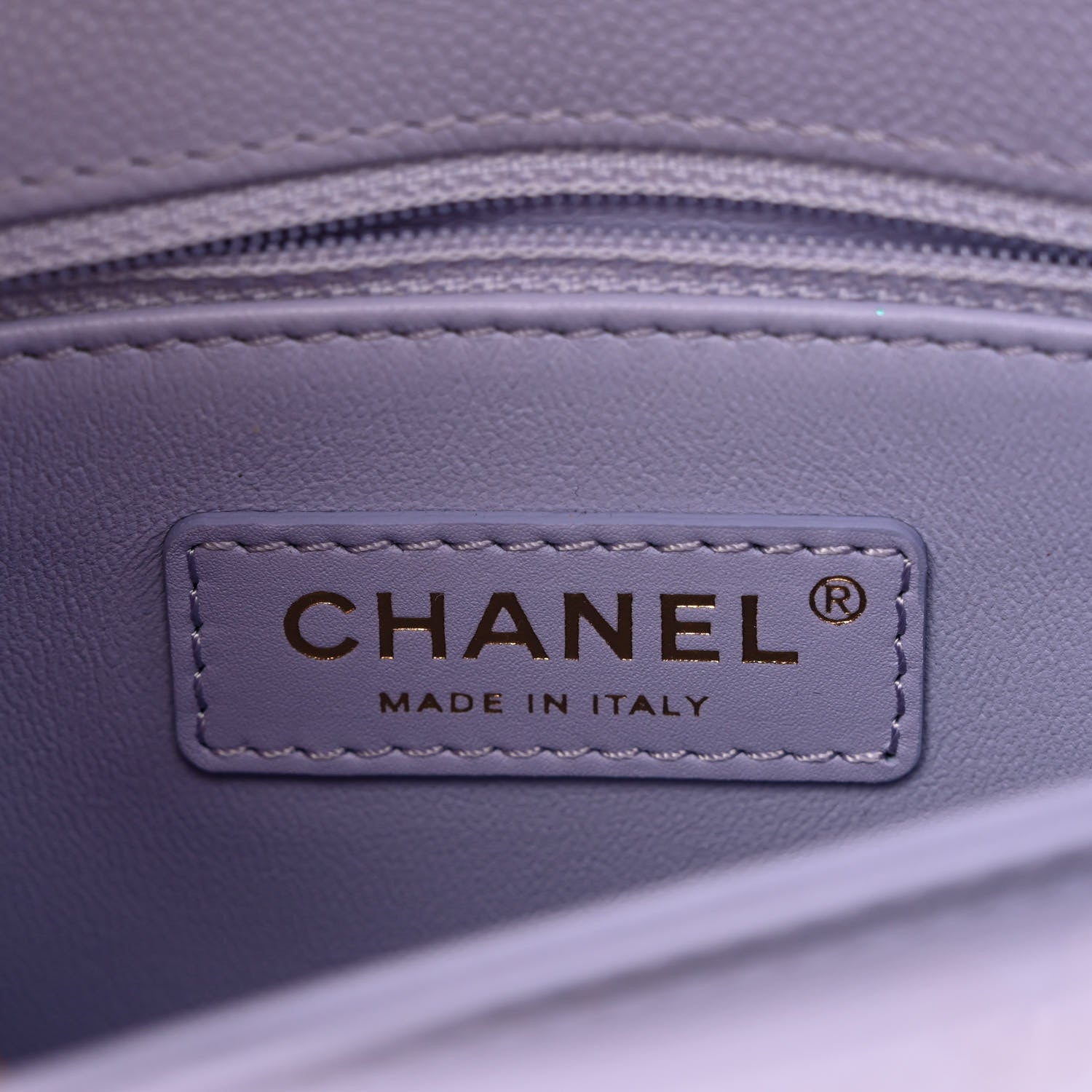 Chanel Caviar Quilted Mini Coco Handle Flap Light Purple 6 of 11