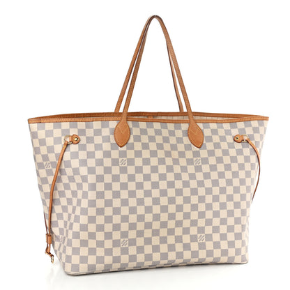 Louis Vuitton Damier Azur Neverfull GM 3 of 15