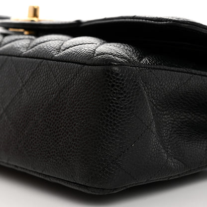 Chanel Caviar Quilted Medium Double Flap Black 10 of 10