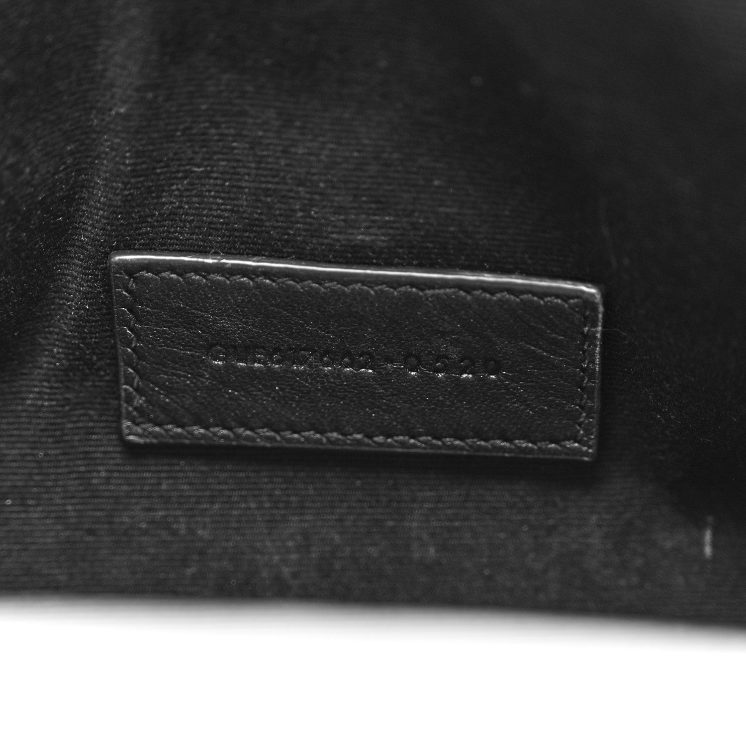 Saint Laurent Grain De Poudre Matelasse Chevron Monogram Envelope Clutch Dark Beige 7 of 10