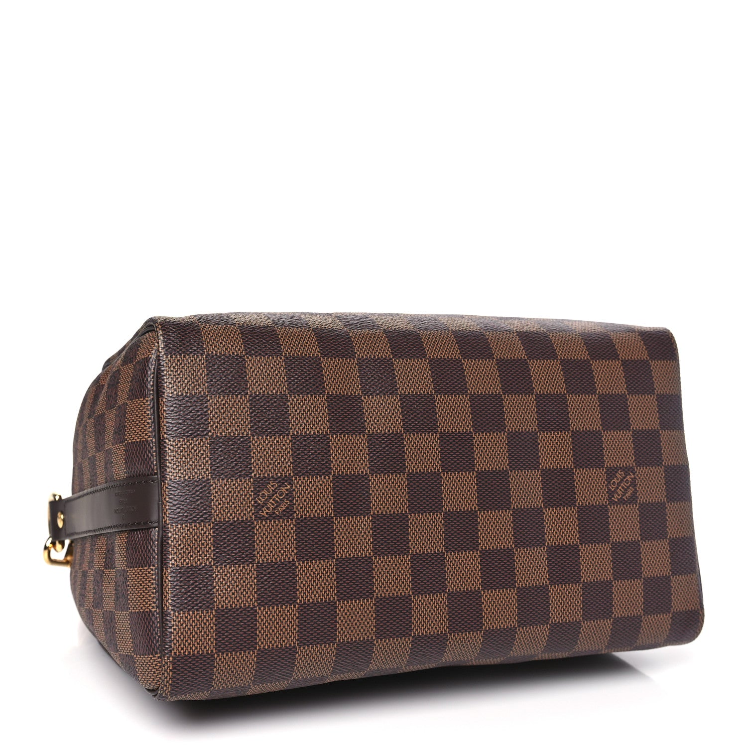Louis Vuitton Damier Ebene Braided Speedy Bandouliere 25 Pink 4 of 9
