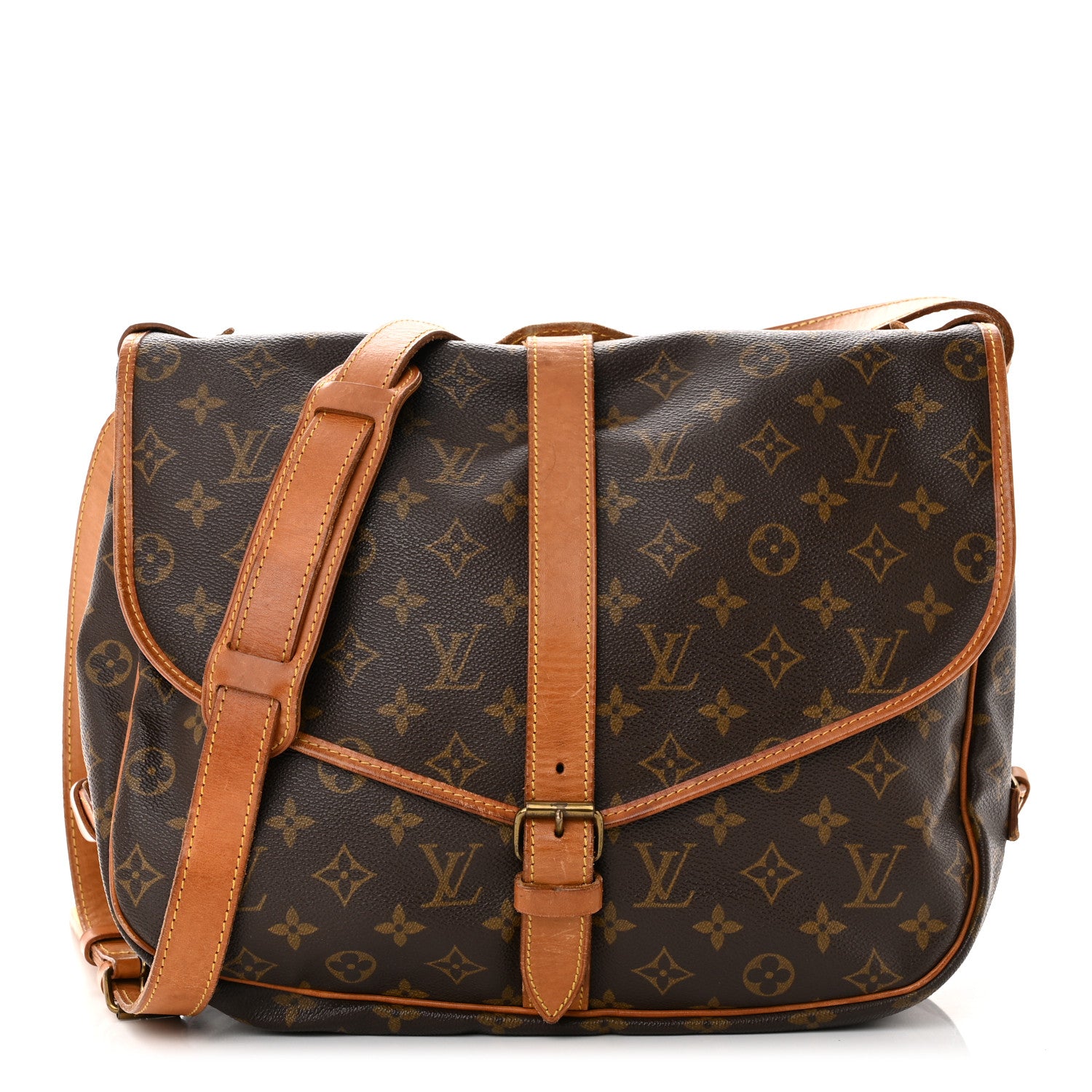 Louis Vuitton LOUIS VUITTON Monogram Saumur 35 1 of 11
