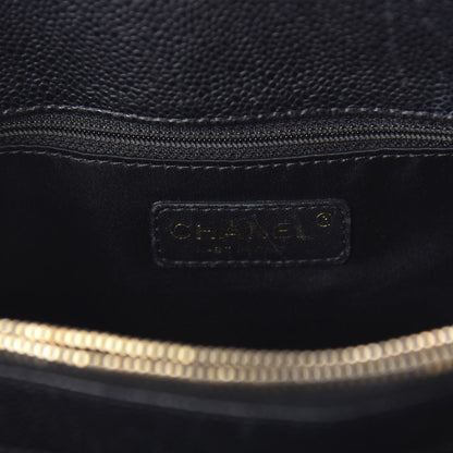 Chanel Caviar Quilted Grand Shopping Tote GST Black 8 of 12