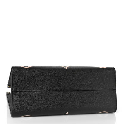 Louis Vuitton Empreinte Monogram Giant Onthego MM Black Beige 4 of 8