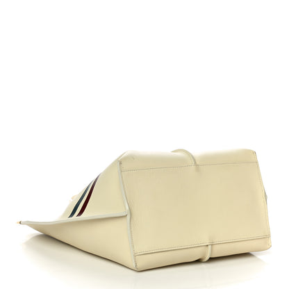 Chloe Smooth Calfskin Medium Vick Tote Off White 4 of 12