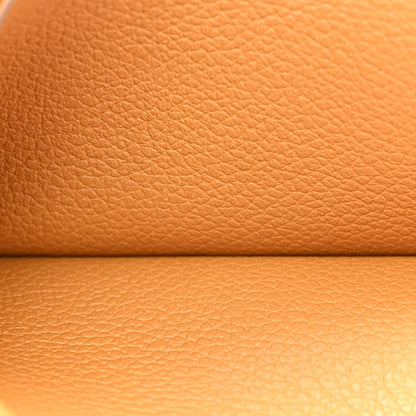Hermes Evercolor Sellier Card Holder Caramel 7 of 12