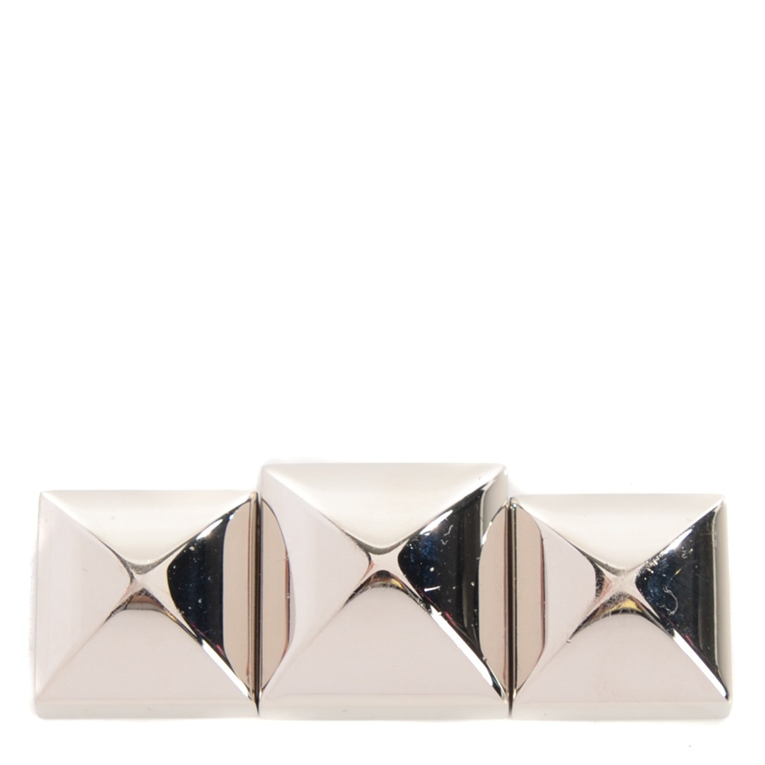 Hermes Palladium Medor Scarf Rings 1 of 4