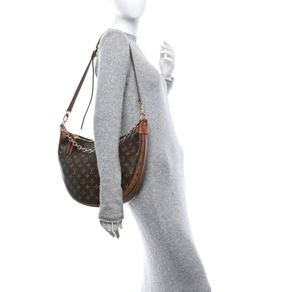 Louis Vuitton Reverse Monogram Loop Hobo 2 of 9