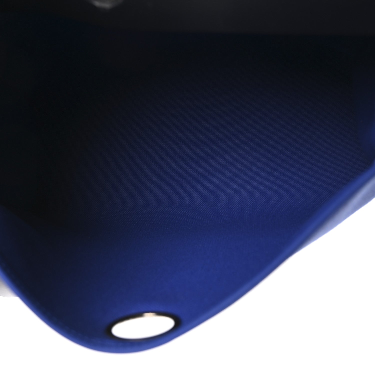 Hermes Vache Hunter Toile Militaire Herbag Zip 31 PM Bleu Electrique Bleu Indigo 6 of 11