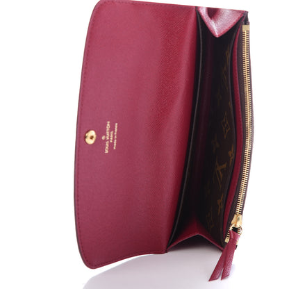 Louis Vuitton Monogram Emilie Wallet Fuchsia 5 of 7