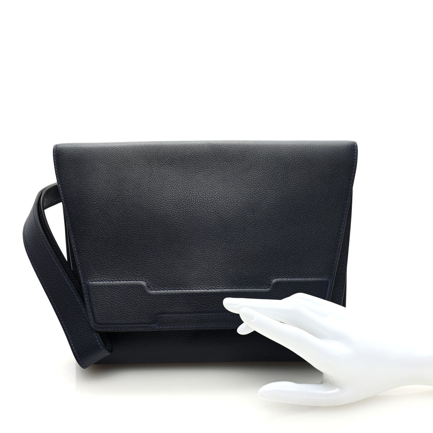 Hermes Evercolor Novapolis Pouch Bleu Nuit 2 of 6