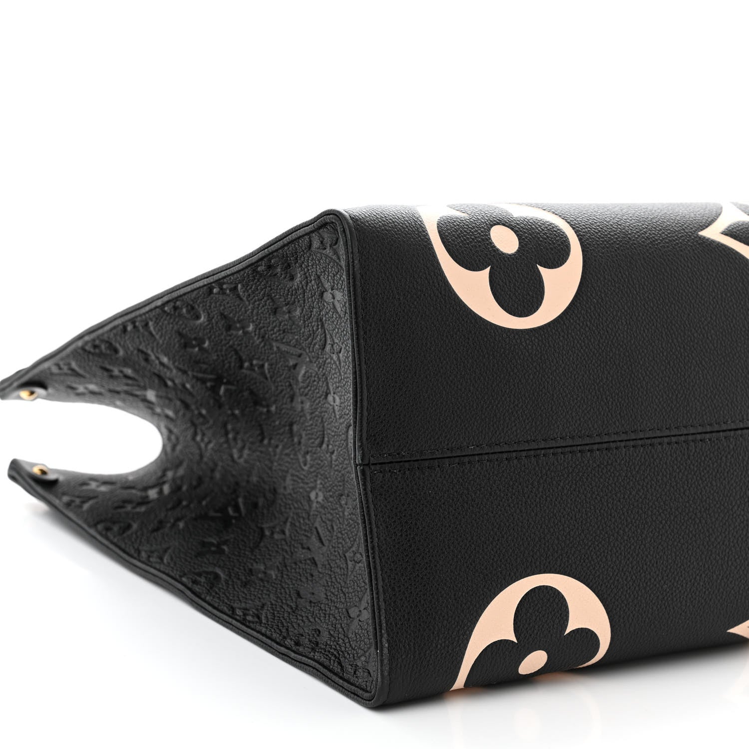 Louis Vuitton Empreinte Monogram Giant Crafty Onthego GM Black Creme 9 of 11