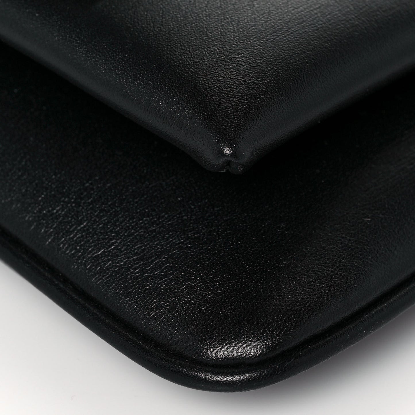 Vitello Palmellato Lux Small Arli Flap Shoulder Bag Black