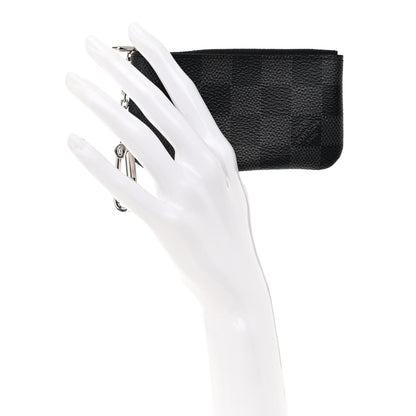 Louis Vuitton LOUIS VUITTON Damier Graphite Key Pouch 2 of 6