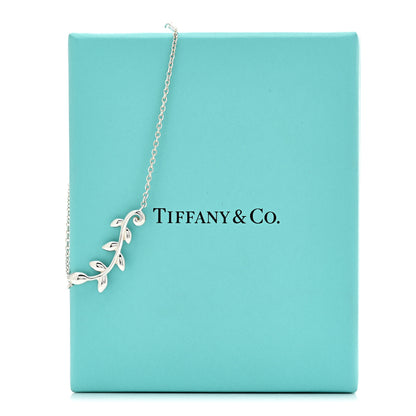 Tiffany Sterling Silver Paloma Picasso Olive Leaf Vine Bracelet 5 of 5