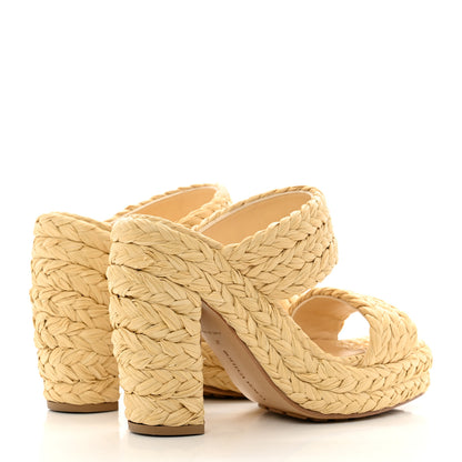 Bottega Veneta Trinity Weave Canalazzo Sandals 41 Cane Sugar 4 of 9