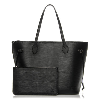 Louis Vuitton Epi Neverfull MM Black 1 of 8