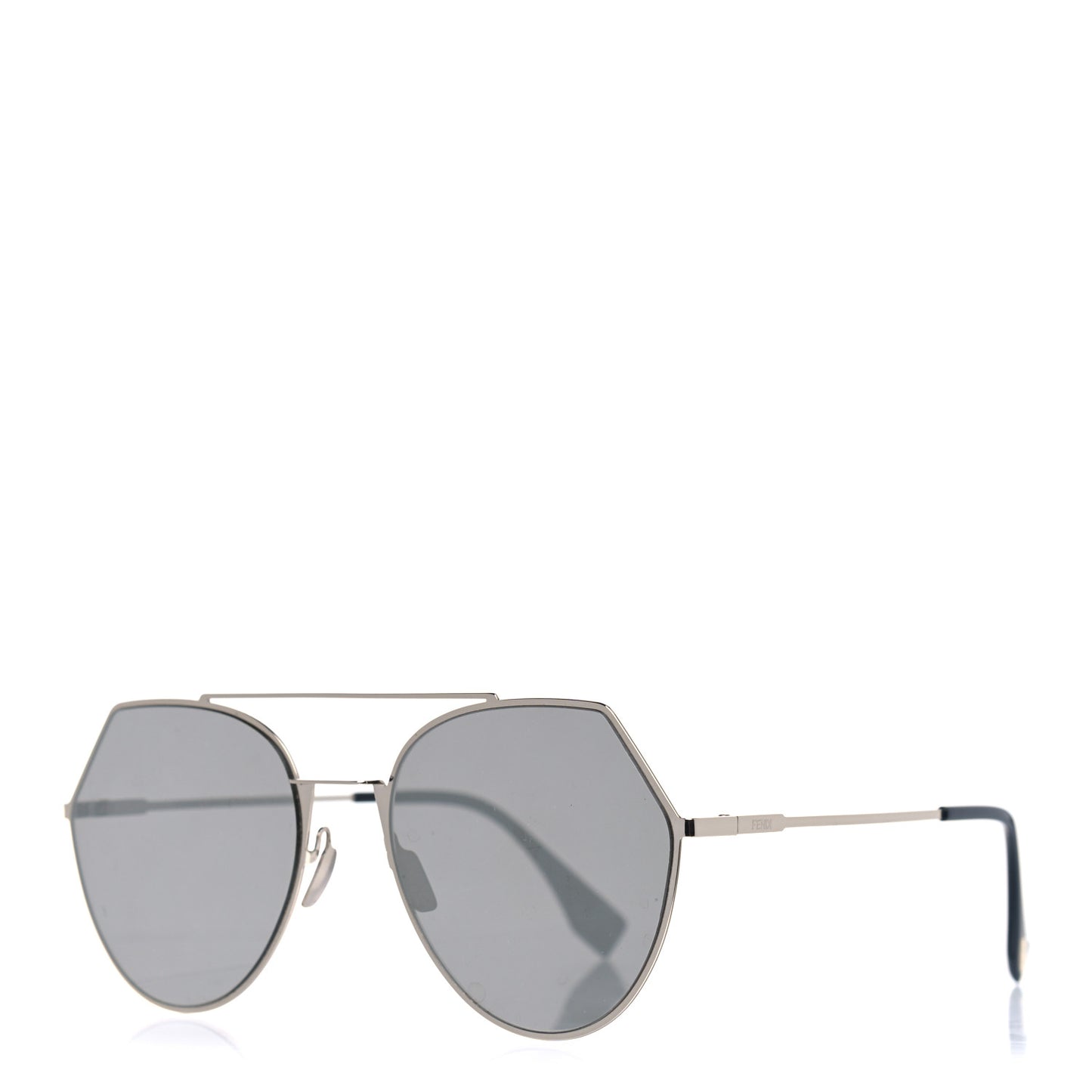 Metal Geometric Sunglasses FF 0194/S