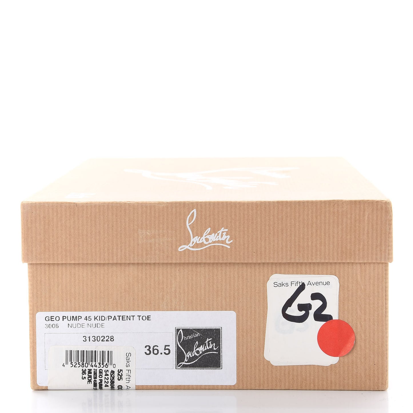 Kid Patent Geo 45 Pumps 36.5 Nude