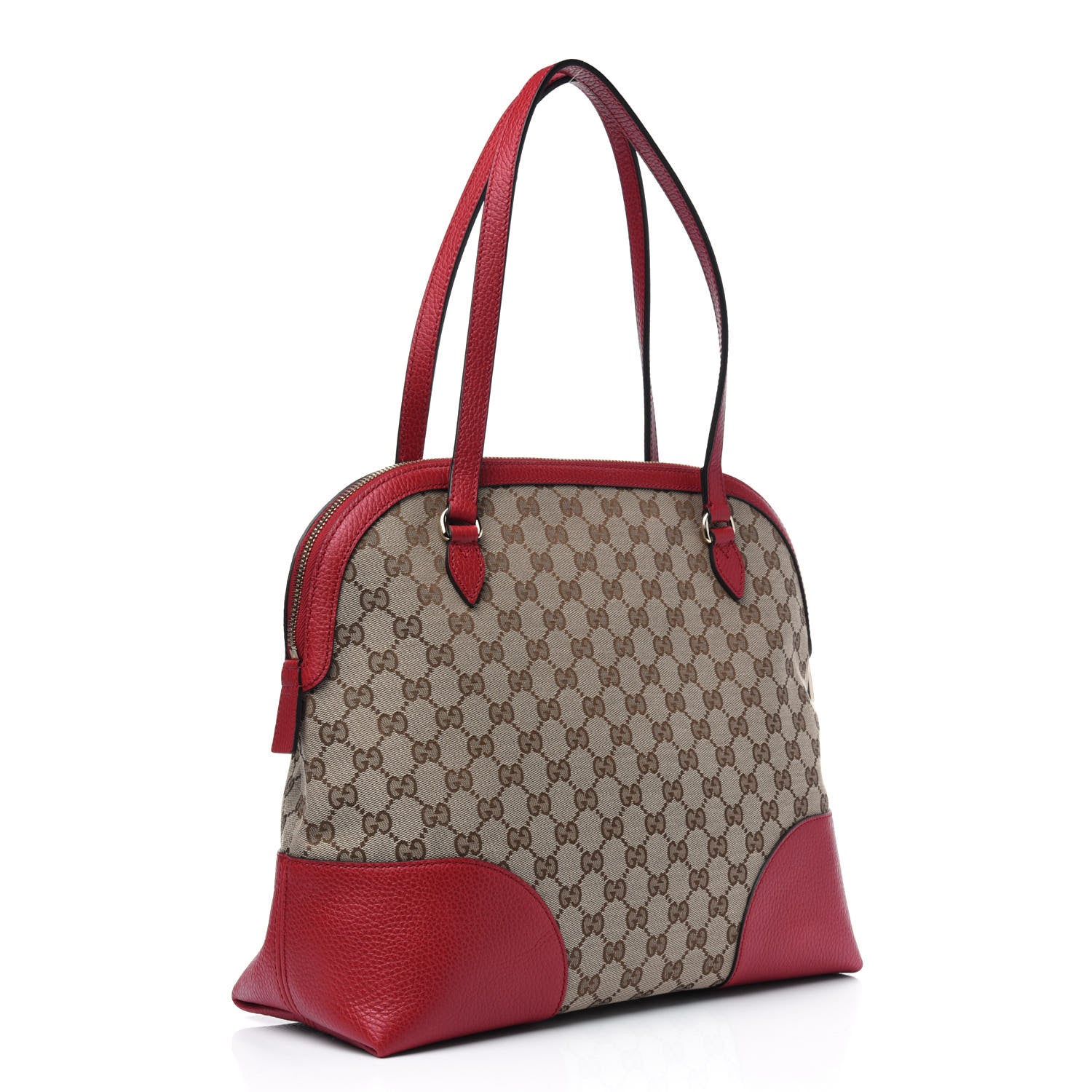 Gucci Monogram Medium Bree Shoulder Bag Red 3 of 20