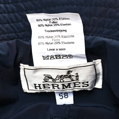 Hermes Technical Canvas Cooper Bucket Hat 58 Black 6 of 7