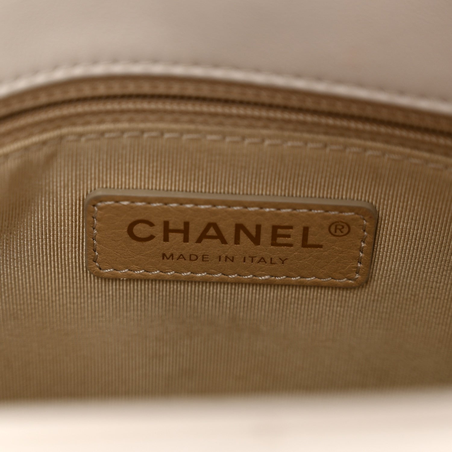 Chanel Calfskin Quilted Enchained Flap White 6 of 14