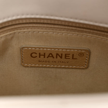 Chanel Calfskin Quilted Enchained Flap White 6 of 14