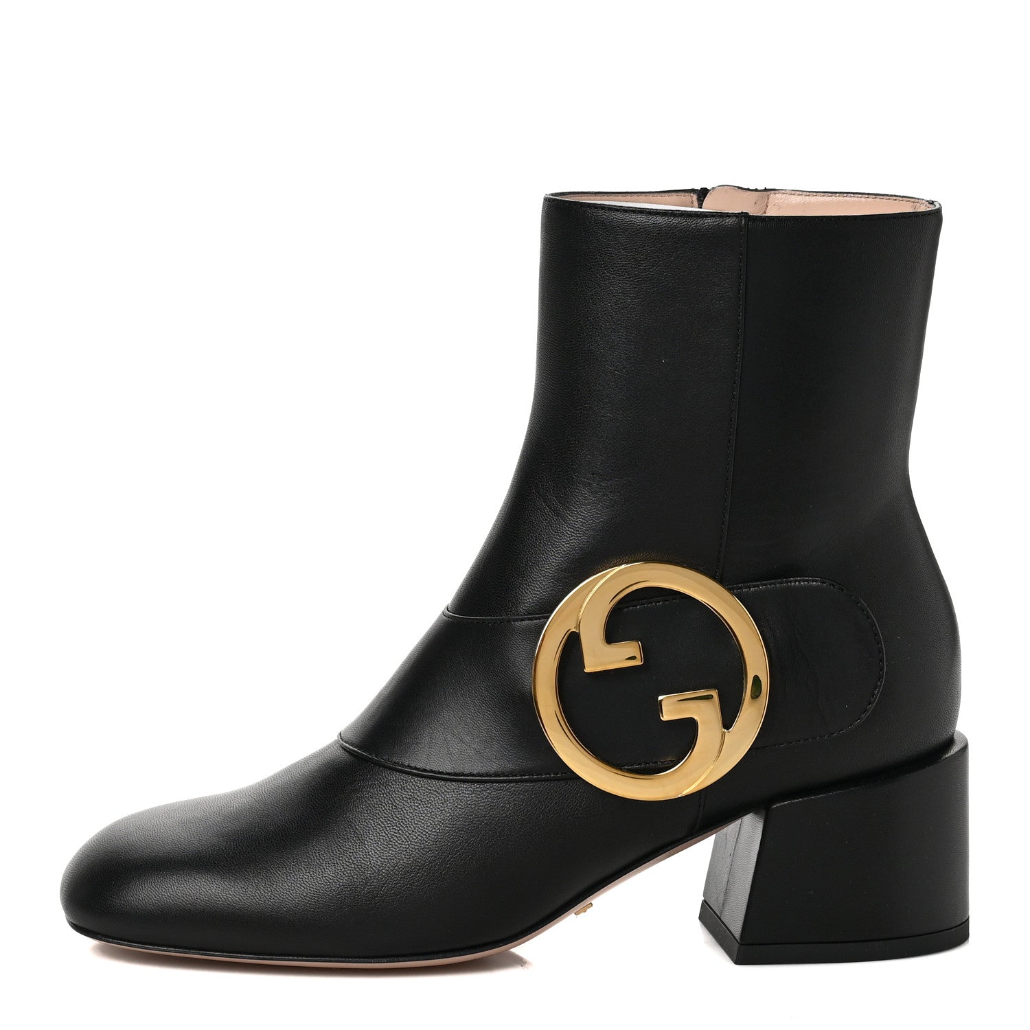 Gucci Malaga Kid GG Blondie 55mm Ankle Boots 36.5 Black 1 of 6