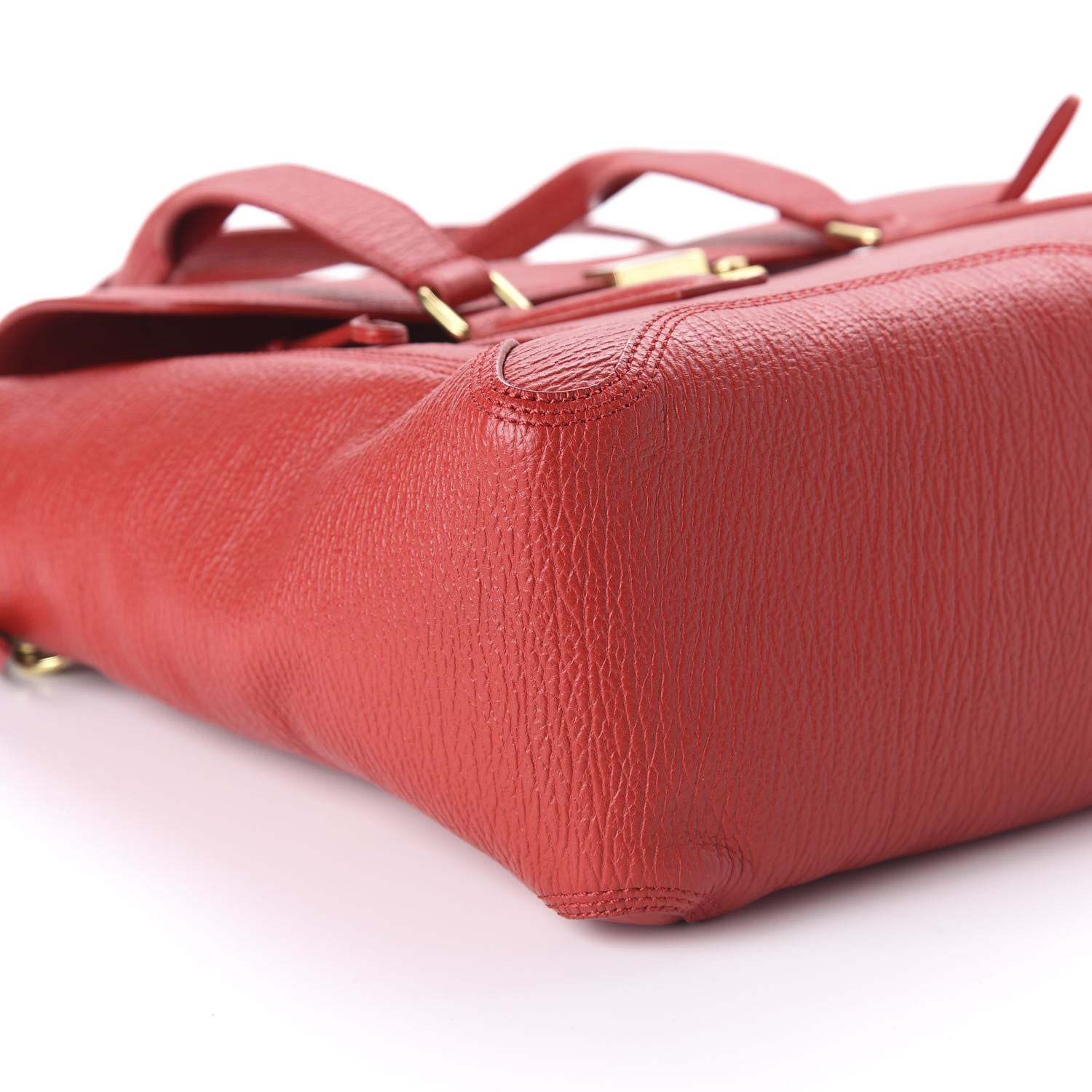 3.1 Phillip Lim 3.1 Textured Calfskin Large Pashli Satchel Red 6 of 9